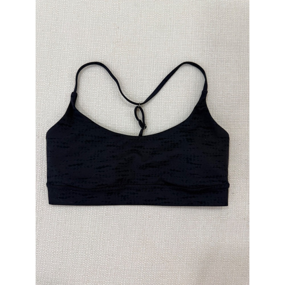 Vuori Sports Bra Womens S Navy Blue Adjustable Straps Activewear Excellent